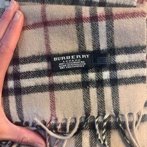 Cashmere Burberry Scarf